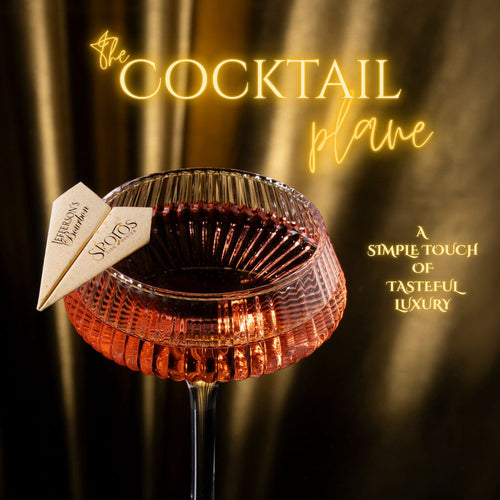 The Cocktail Plane™ - 2" Paper Planes, Qty: 100